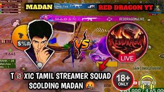 MADAN vs TOXIC STREAMER SQUAD  #madan #madanop #bgmi