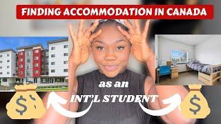 FINDING ACCOMMODATION IN CANADA  AS A NEW INTERNATIONAL STUDENT | PROS &CONS| HACKS #canada