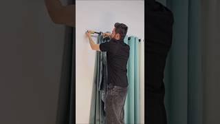 curtain installation hack #tipsandtricks #homedecor #explore #home #curtains #diy