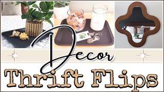 DECOR THRIFT FLIPS | GOODWILL | BUDGET FRIENDLY PRETTY DECOR | DIY EASY THRIFT MAKEOVERS