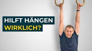 Hängen trainieren bei Schulterschmerzen