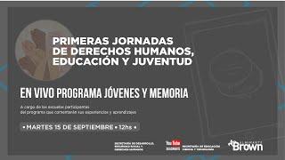 PROGRAMA JÓVENES Y MEMORIA