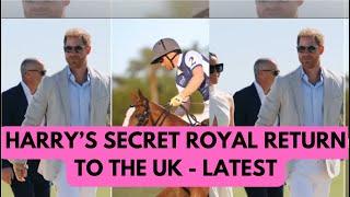 HARRY’S SECRET SOLO ROYAL RETURN ..LATEST #meghan #meghanmarkle #royal