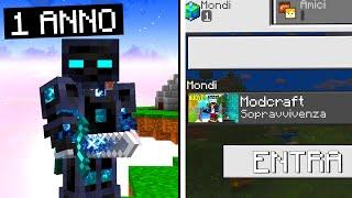 ENTRO NELLA MODCRAFT DOPO 1 ANNO - MINECRAFT ITA