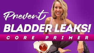 Prevent accidental leakage! Pelvic Floor Exercises ⭐ Core Primer Workout