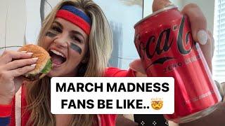 MARCH MADNESS FANS BE LIKE.. (Wendy’s x Coca-Cola)