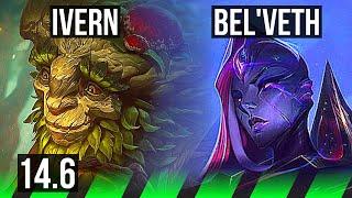 IVERN vs BEL'VETH (JNG) | 1/1/23, 68% winrate, 300+ games, Rank 13 Ivern | BR Grandmaster | 14.6