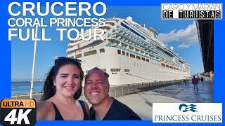 CRUCERO CORAL PRINCESS FULL TOURTIPS Y SUGERENCIAS ¡MIRALO YA!