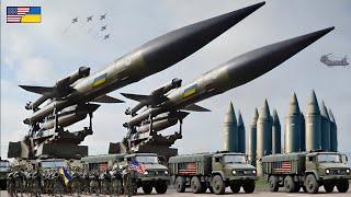 BIG Tragedy! Joint US and Ukrainian forces launched 45 deadly missiles towards the Russian city