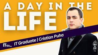 A day in the life of an IT graduate - ITonlinelearning - Cristian Puha