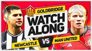 NEWCASTLE vs MANCHESTER UNITED LIVE with Mark GOLDBRIDGE!