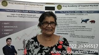 Student Testimonial - Stock Market Training By Praj Academy