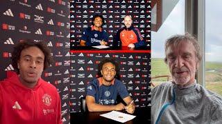 Joshua Zirkzee met Ten Hag at Old Trafford, Sir Jim Ratcliffe's message to Mainoo and Luke Shaw