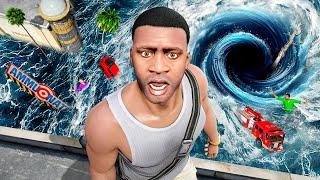 GTA 5 - MEGA STORM in Los Santos! (Whirlpools, Floods & More)