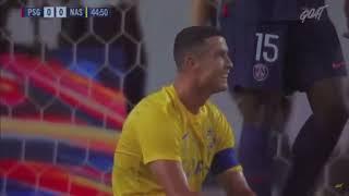 AL nassr vs PSG RONALDO g NEYMAR JR g MBAPE 0-0