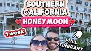 Southern California Honeymoon Itinerary!  (Week at San Diego, Disneyland & Joshua Tree)