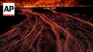 Volcano on Iceland's Reykjanes Peninsula erupts for 7th time in a year