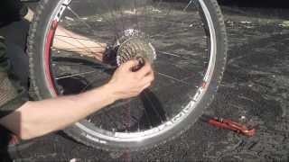 Задняя втулка колеса велосипеда, как разобрать, обслуживание