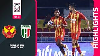 Selangor FC 3-2 (5-3) Kuching City FC | Highlights Piala FA 2024-2025 | QF2