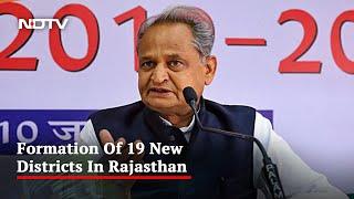 Rajasthan Creates 19 New Districts In Poll Year, BJP Says "Political Move"