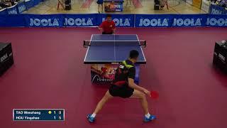 2018 JOOLA LA OPEN - Mens SF - Tao Wenzhang vs Hou Yingchao (Highlights)