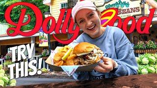 Trying the BEST Food at Dollywood! Cinnamon Bread, Hickory House BBQ, Mountain Fry Bread & More!