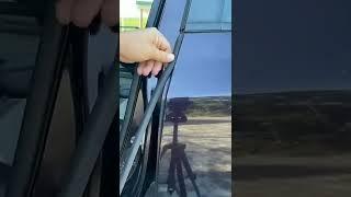 Sealing rubber and good sound insulation of doors!