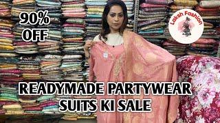 MEGA CLEARANCE SALE on Designer cordset,partywear stitched suits,cotton readymade suits