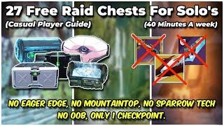 27 Raid Chests For Casual Solo Players (No Movement Tech)