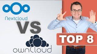 Nextcloud vs. ownCloud - die TOP 8 Unterschiede! Cloud Lösungen im Vergleich