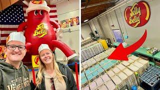 We Had The BEST TIME Visiting The Jelly Belly Factory In California!