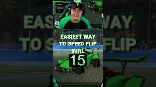 HOW TO SPEED FLIP IN ROCKET LEAGUE THE EASY WAY