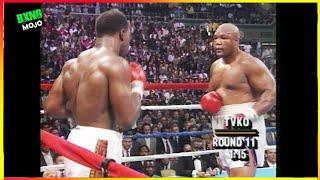 George Foreman (USA) vs Evander Holyfield (USA) - Boxing Fight Highlights