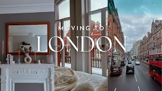 LONDON DIARIES: moving to london + empty flat tour