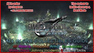 Final Fantasy VII Remake | All In One Collectibles Guide 100%