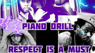 Fivio Foreign Drill Type Beat 2021 "Respect Is A Must" Piano Drill Beat 2021 | Lil Wayne Type Beat