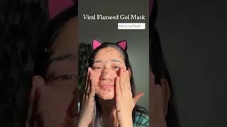 Viral Flexseed Gel Mask #youtubefeed #viral #youtubeshorts #foryou #trending #skincare #korean #fyp