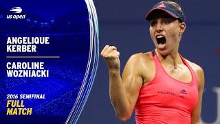 Angelique Kerber vs. Carloline Wozniacki Full Match | 2016 US Open Semifinal