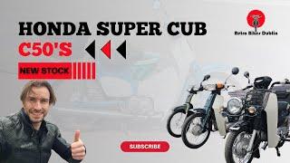 New Arrival! Honda Super Cub C50 – Classic Rides Added to Our Stock! ️