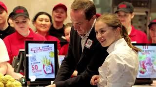 Rebranded KFC restaurants open in Russia