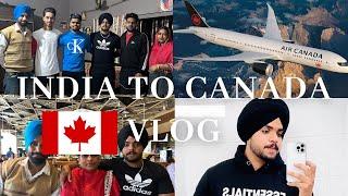 INDIA TO CANADA VLOG 2024(INTERNATIONAL STUDENT) FULL JOURNEY (ANA FLIGHT)