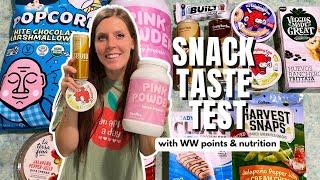 Healthy Snack Review | Trying New Healthy Snacks | WW (WeightWatchers) Points/Calories/Macros