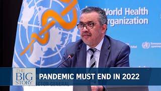 '2022 must be end of Covid-19 pandemic': WHO chief | THE BIG STORY