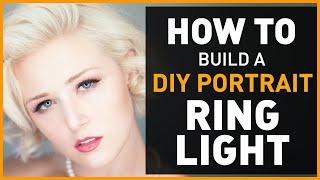 DIY Ringlight - My Favorite Portrait Studio Photography Light You Can't Buy