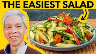  Smashed Cucumbers: Your new favorite salad! (拍黃瓜)