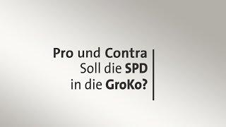 Pro und Contra: Soll die SPD in die Groko?