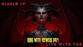 Runs with Viewers! - Diablo 4 Season 4 ️ Whirlwind ️ Bleed 🩸 Barb (WW)