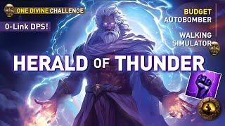 【1 Div Exile | Ep.2】0-Link Herald of Thunder "Effortlessly" AUTObombing your way up to T16! 3.22