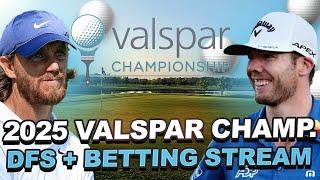 2025 Valspar Championship DFS + Prop Preview : DFS Strategy, Outrights, Prize Picks + Underdog Props