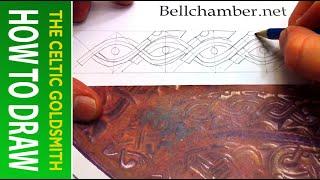 How to Draw Celtic Animals 8 - Wolf Knot Staffordshire 3of4